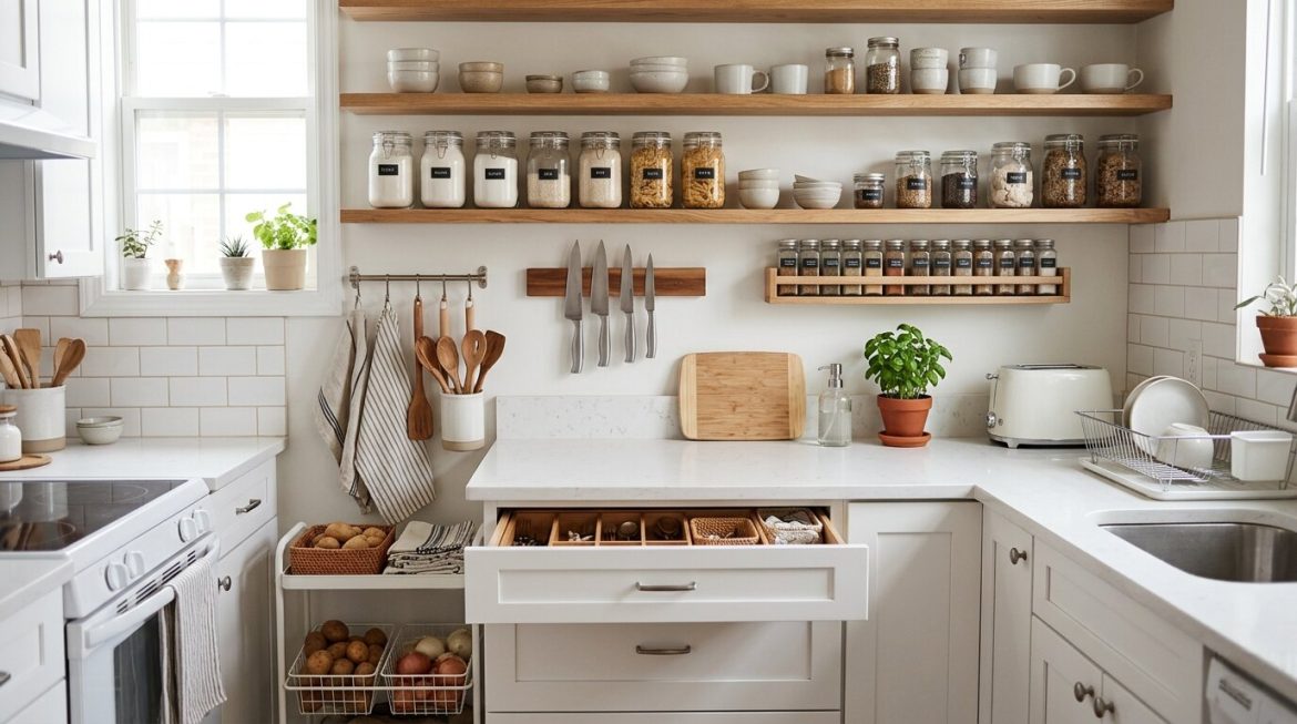 Small Kitchen Organization Ideas for a Clean and Functional Space