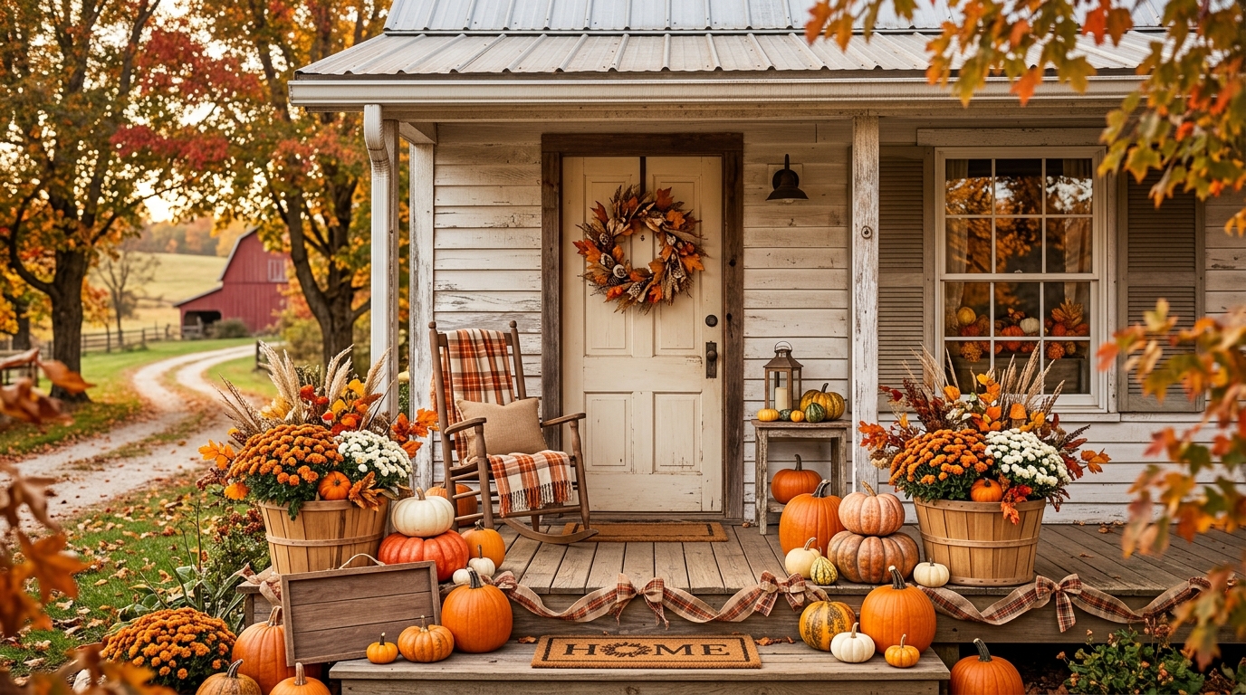 50 Simple Fall Farmhouse Decor Ideas Anyone Can Create
