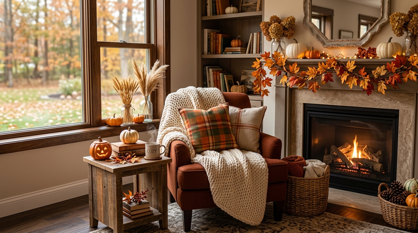 35 Cozy Fall Home Decor Ideas to Make Your Home Warm & Inviting