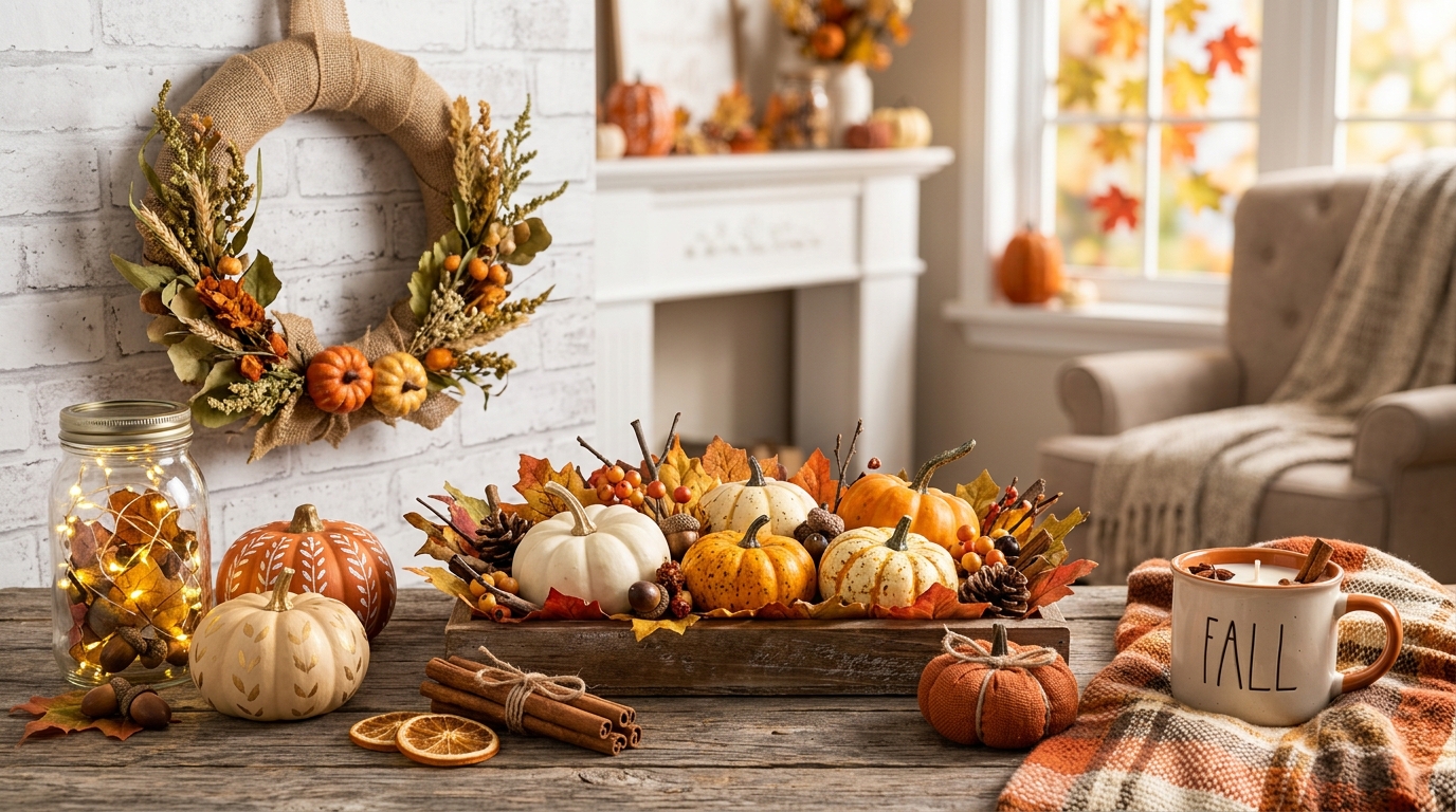 25 Easy Fall DIY Decor Ideas You Can Make at Home